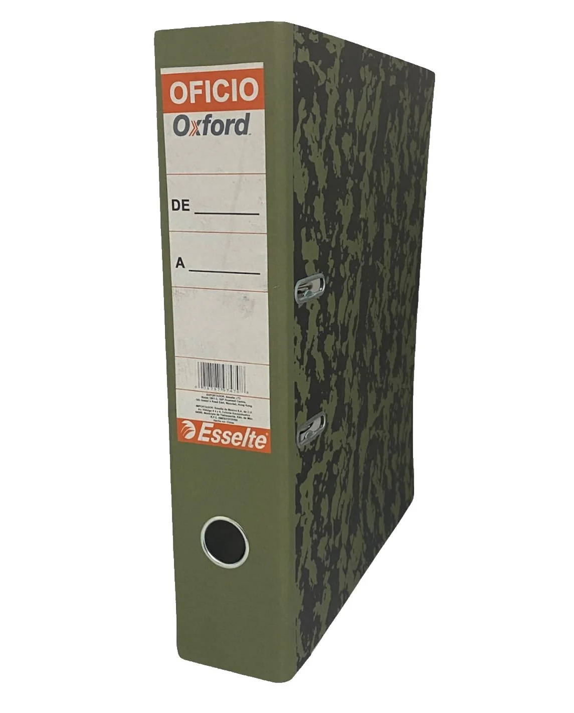 Registrador 2 argollas  2"  Verde  Marmoleado Oxford® [Pieza] - Image 6