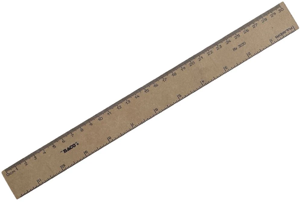 Regla Madera MDF RW 3030 30cm Baco® PTRGA0021 [Pieza]