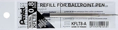 Repuesto p/Bolígrafo B450 0.8mm Negro Pentel® KFLT-8-A [Pieza]