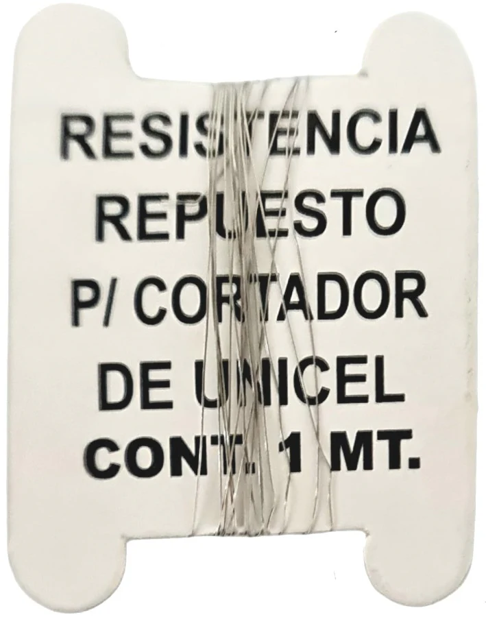 Repuesto p/CortadorUnicel Alambre p/Eléctrico Resistencia 1 metro HomesKikes 1109104 [Pieza]