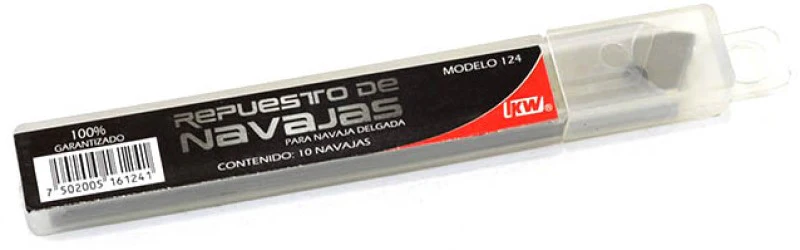 Repuesto p/Cuchilla Chico c/10 9mm IKW® 124 [Pieza] - Image 2