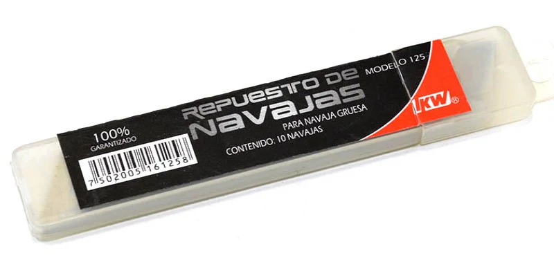 Repuesto p/Cuchilla Grande c/10 18mm IKW® 125 [Pieza]