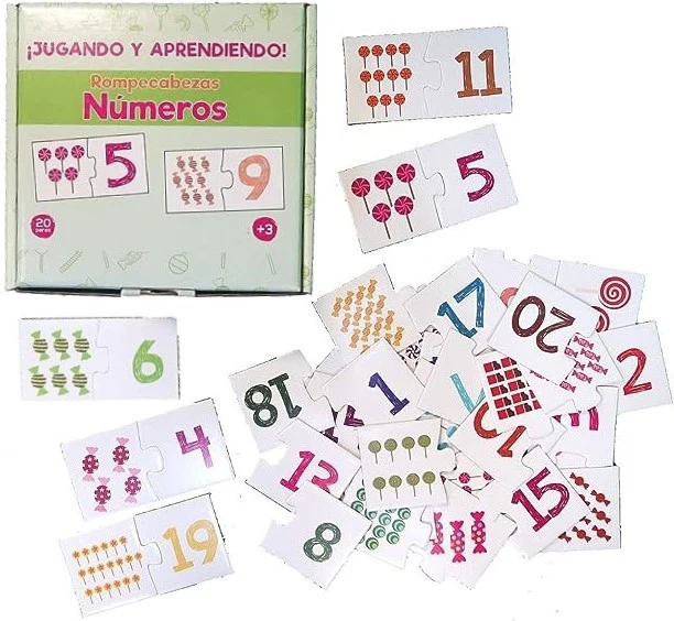 Rompecabezas Números 40 Piezas DaccArT® [Pieza]