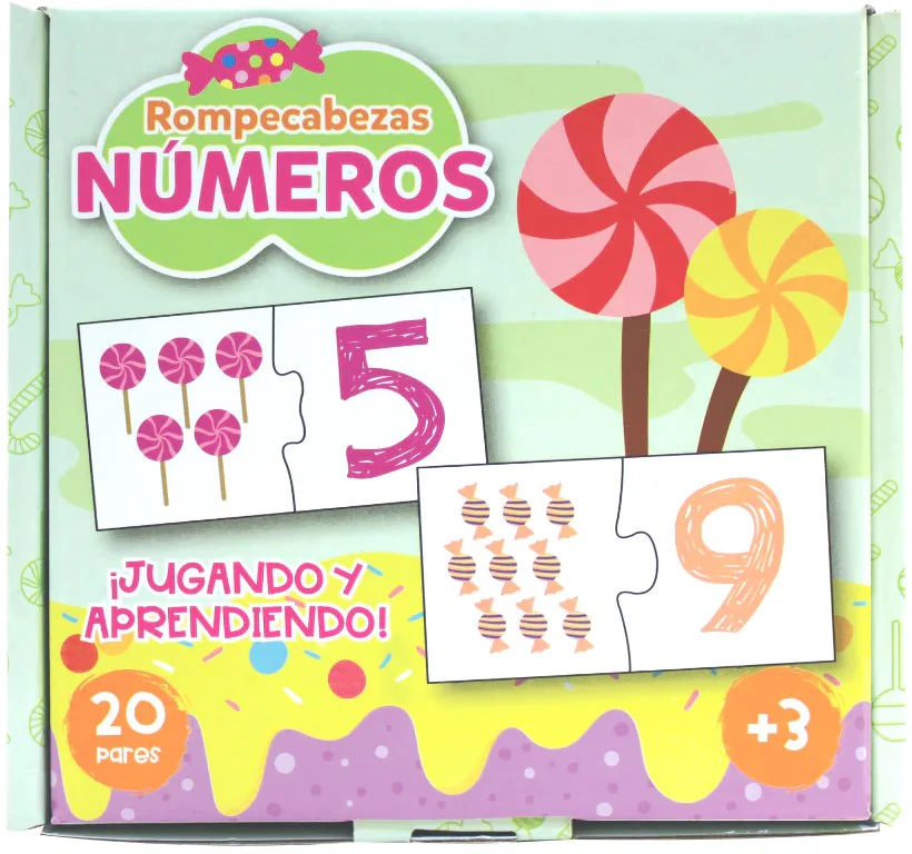 Rompecabezas Números 40 Piezas DaccArT® [Pieza] - Image 2