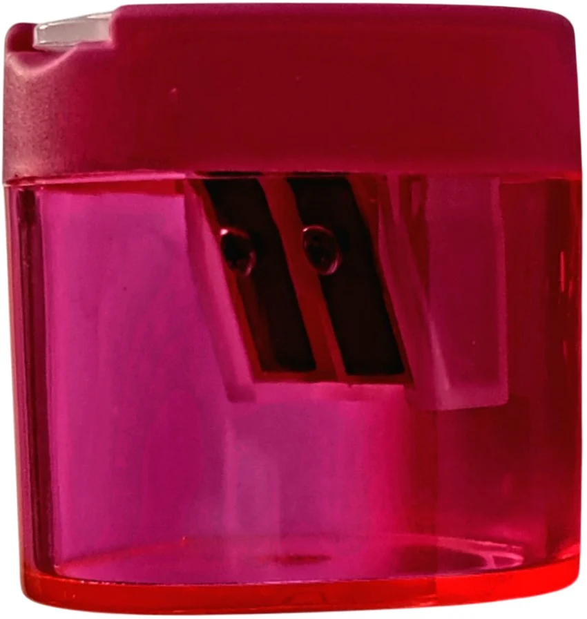 Sacapuntas de Plástico Triangular c/Tapa Doble Colores c/Deposito D'novac® SC016Z [Pieza] - Image 6
