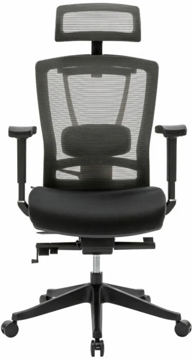 Silla Ejecutiva H1 Mesh con Tela Negra EstructuraNegro Ofik® 831 [Pieza] - Image 2
