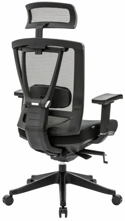 Silla Ejecutiva H1 Mesh con Tela Negra EstructuraNegro Ofik® 831 [Pieza] - Image 5