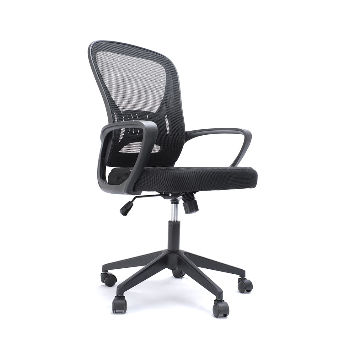 Silla Operativa E104 Mesh con Tela Negra EstructuraNegro Ofik® 921 [Pieza] - Image 2