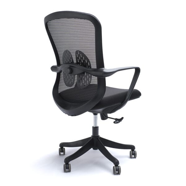 Silla Operativa Organic Mesh conTelaNegra EstructuraNegro Ofik® 1078 [Pieza] - Image 3