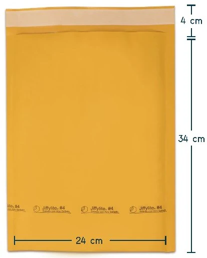Sobre Bolsa c/Burbuja Golden Kraft Cierre c/Adhesivo Mapasa®/JiffyLite® [Sobre] - Image 9
