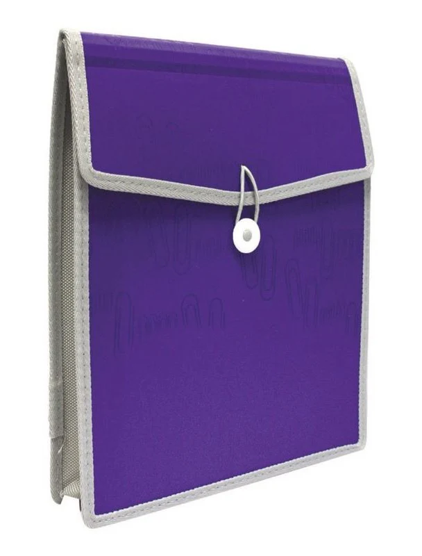 Sobre p/DocumentoPlástico I Clip Vertical c/Liga Violeta Carta Oxford® F455 [Pieza]