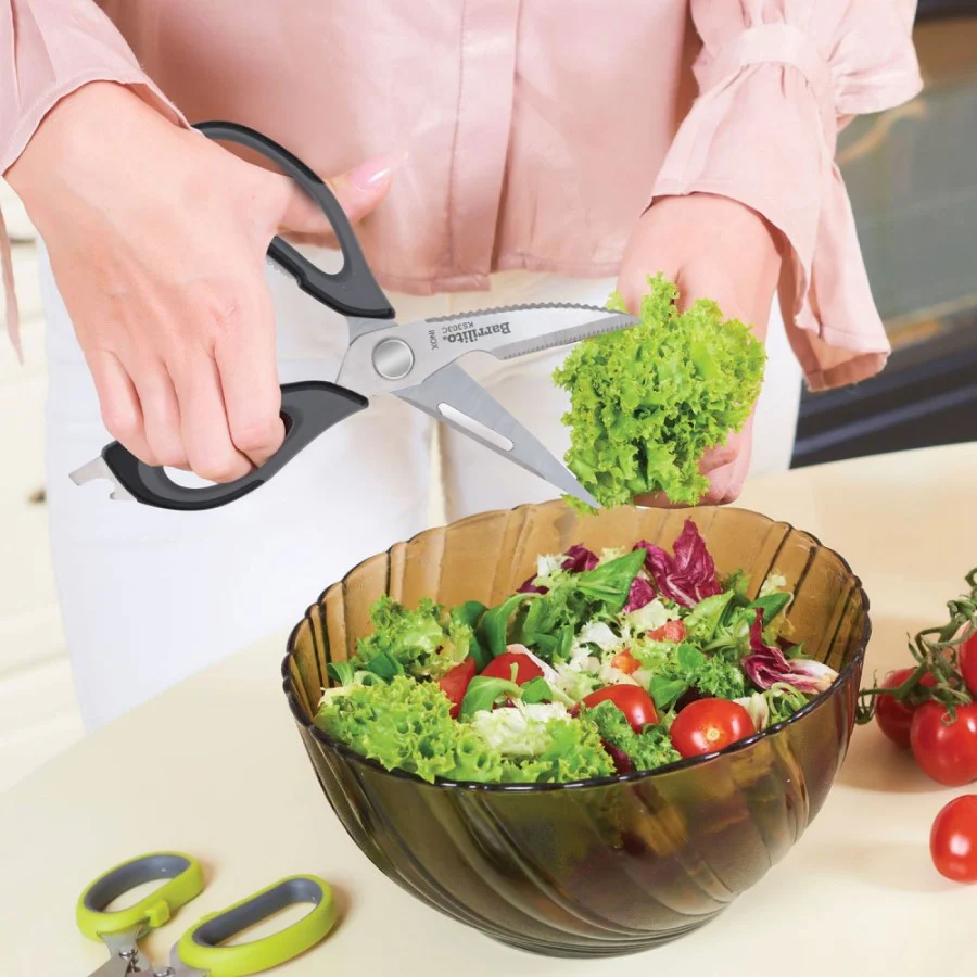Tijera Cocina acero inoxidable c/funda 8" Barrilito® KS303C [Pieza] - Image 5
