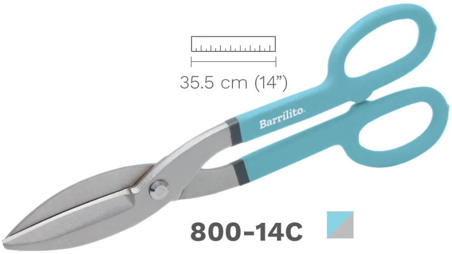 Tijera Hojalatera Hojalatera 14" Barrilito® 800-14C [Pieza]