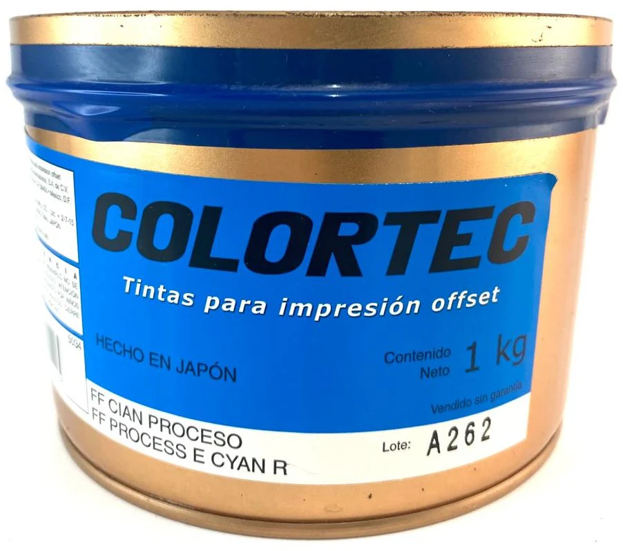 Tinta Process Selección ColorTec® [Kilo/Lata cilíndrica]
