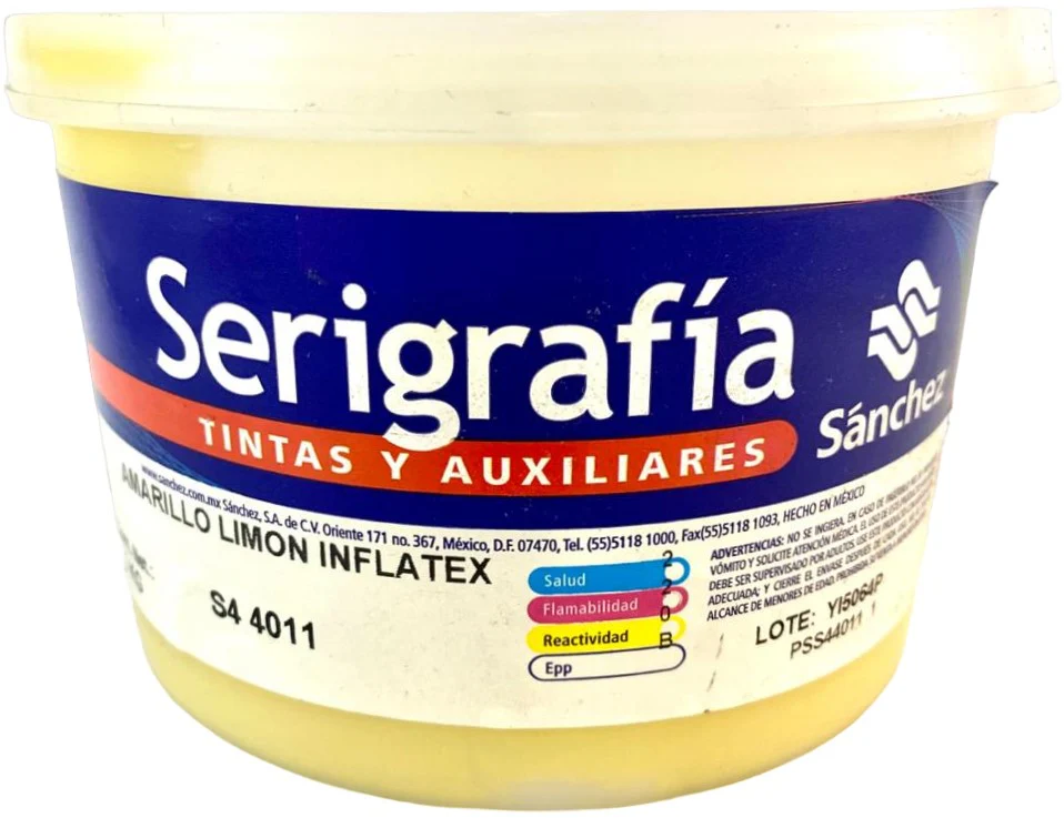 Tinta Serigrafía Inflatex  1kg Sanchez® [Kilo]