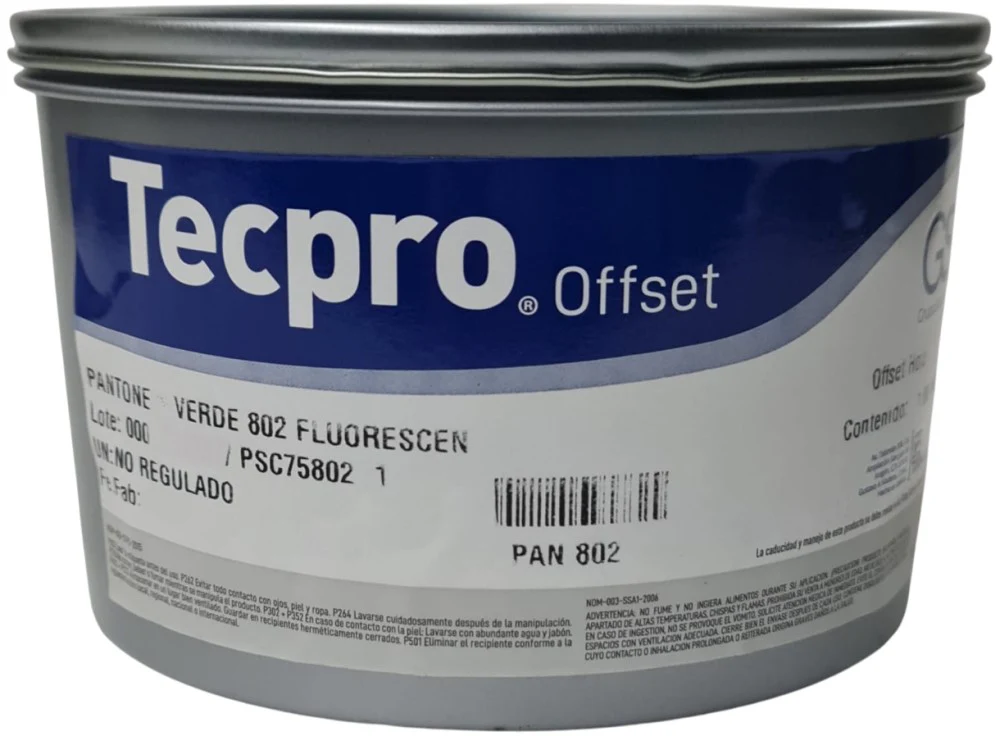 Tinta tono Pantone®fluore  1kg  Fluorescente Sanchez® [Kilo/Pieza] - Image 7