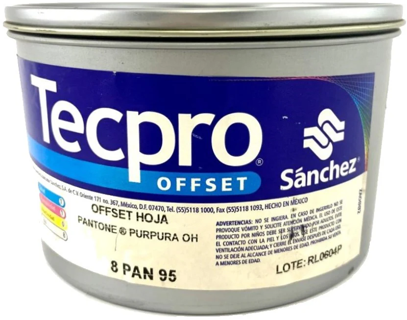 Tinta tono Pantone® Tecpro offset Sanchez® [Kilo/Contenedor plástico] - Image 14