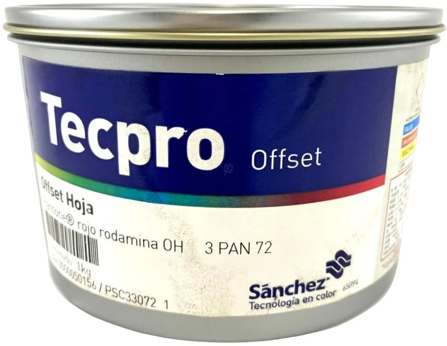 Tinta tono Pantone® Tecpro offset Sanchez® [Kilo/Contenedor plástico] - Image 19