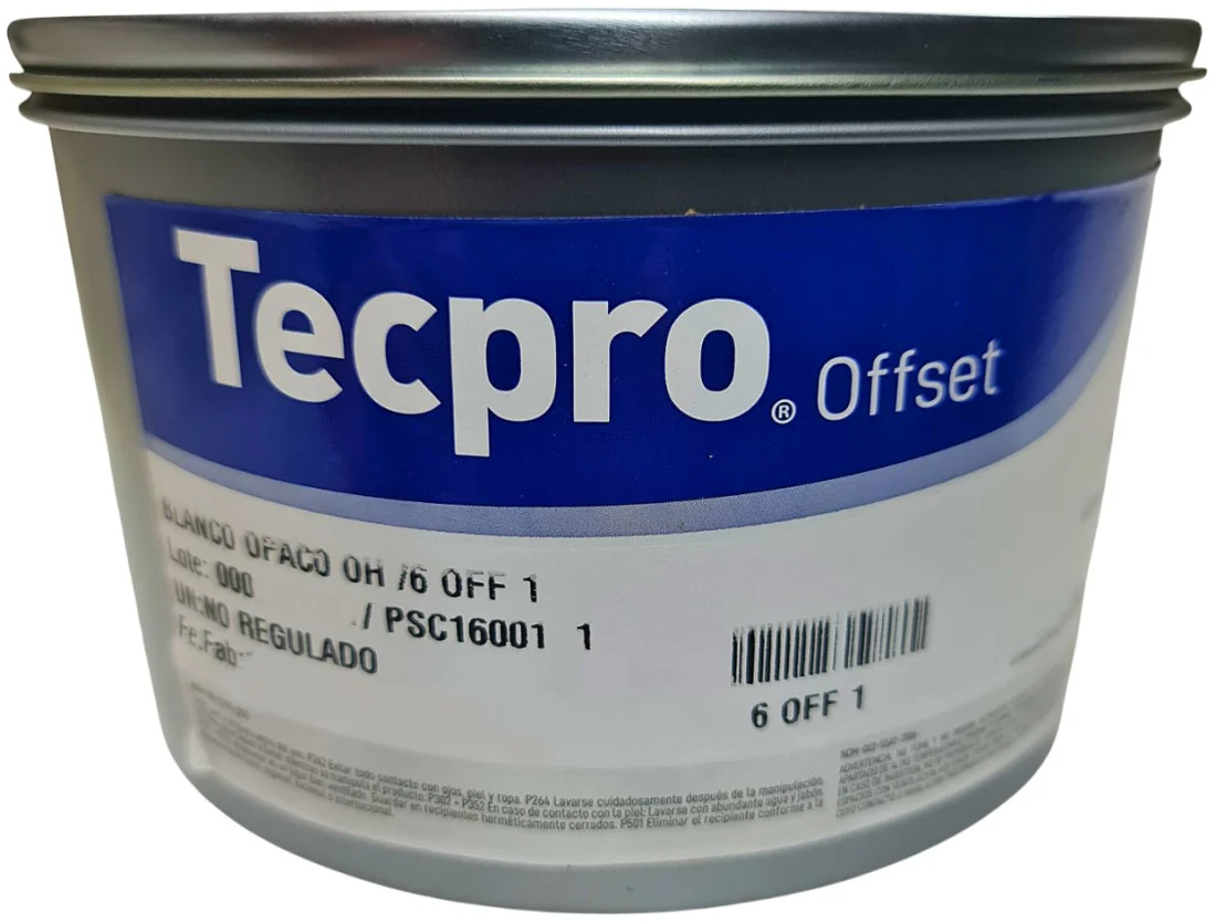 Tinta tono Pantone® Tecpro offset Sanchez® [Kilo/Contenedor plástico] - Image 6